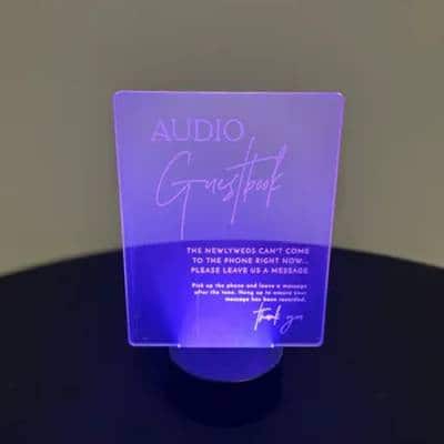 AUDIO GUEST BOOK